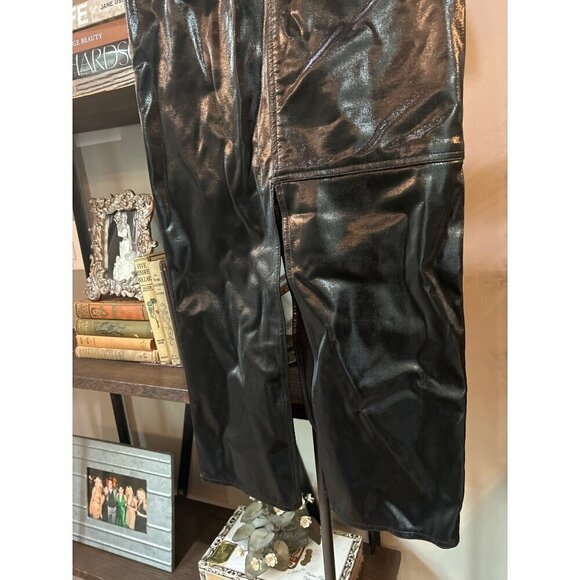 Yigal Azrouël Bonded Jersey Midi Skirt Black Womens SIze 0 - Picture 6 of 10